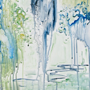 Blue Swamp: Watercolor